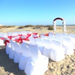 Weeding Ceremony At Coronado Beach In San Diego