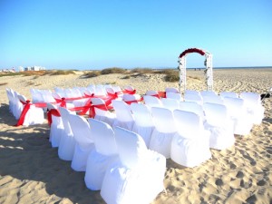 Weeding Ceremony At Coronado Beach In San Diego