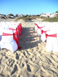 Wedding Ceremony At Coronado Beach In San Diego