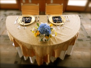 Patty's Linen Rentals in San Diego for Ceremony Draping Wedding Receptions