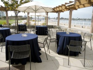 Patty's Linen Rentals in San Diego for Ceremony Draping Cocktail Parties