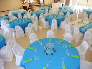Patty's Linen Rentals in San Diego for Ceremony Draping Wedding Receptions