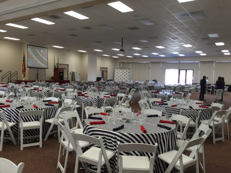 58th Annual Salute to Navy Luncheon Patty's Linen Rentals